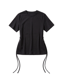 Aoyama Lace-Up Corset Tee