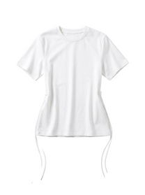 Aoyama Lace-Up Corset Tee