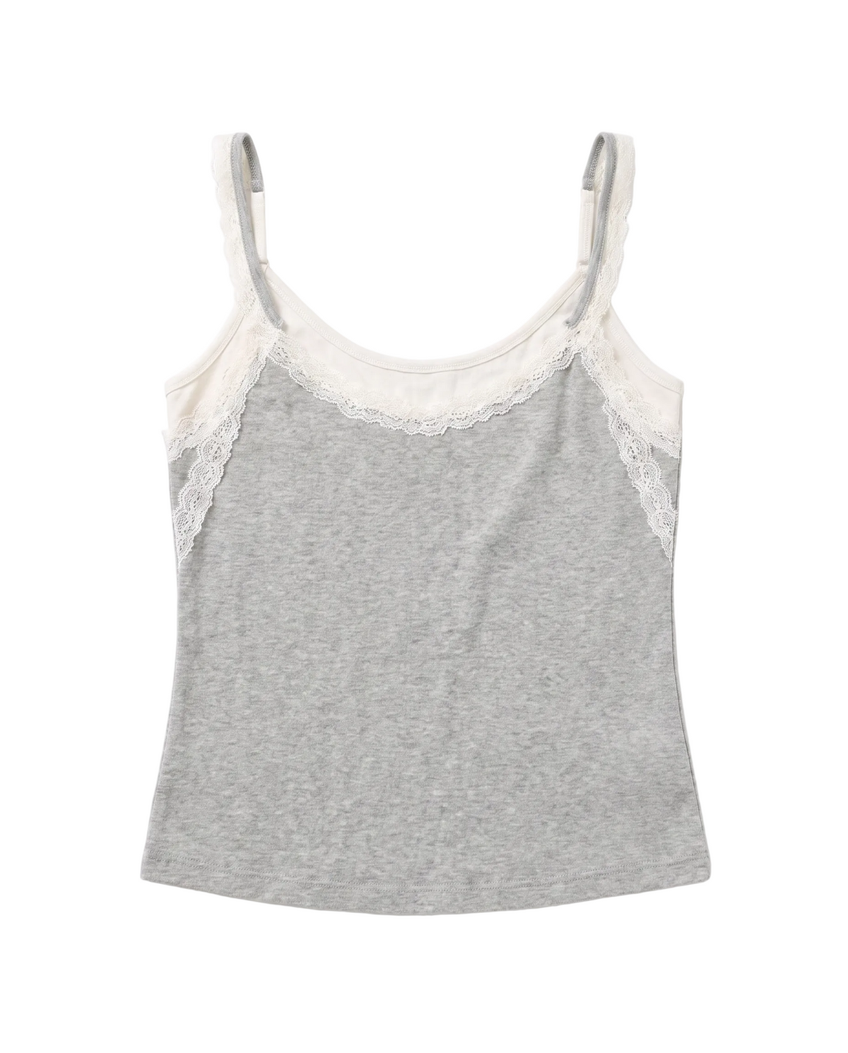 Gyeongnidan Double-Layer Lace Cami