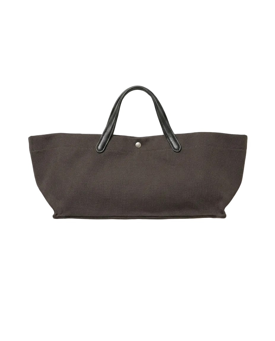 Structured Canvas City Tote