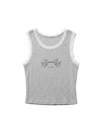 Hapjeong Lace-Trim Top