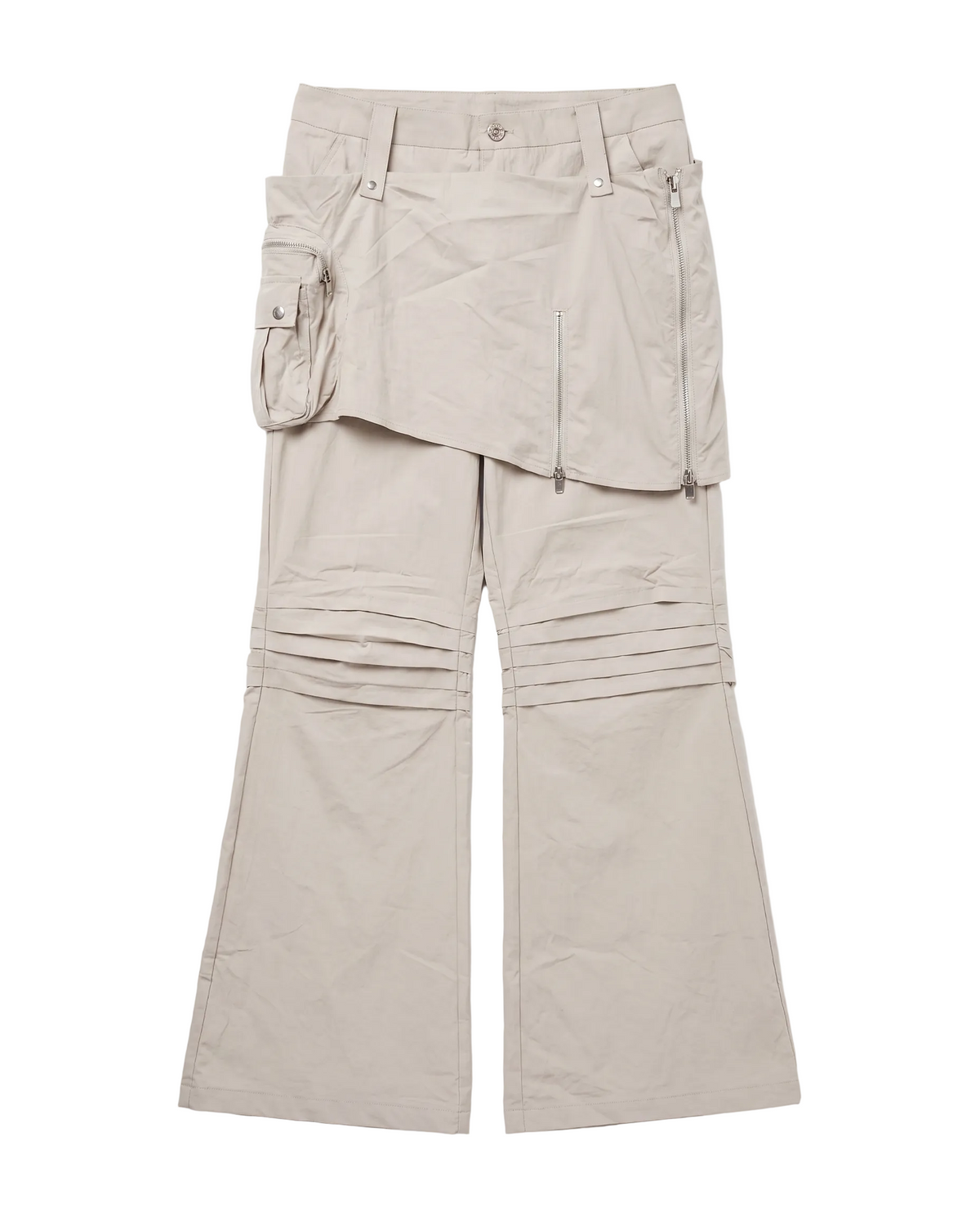 Mapo Layered Cargo Skirt-Pants