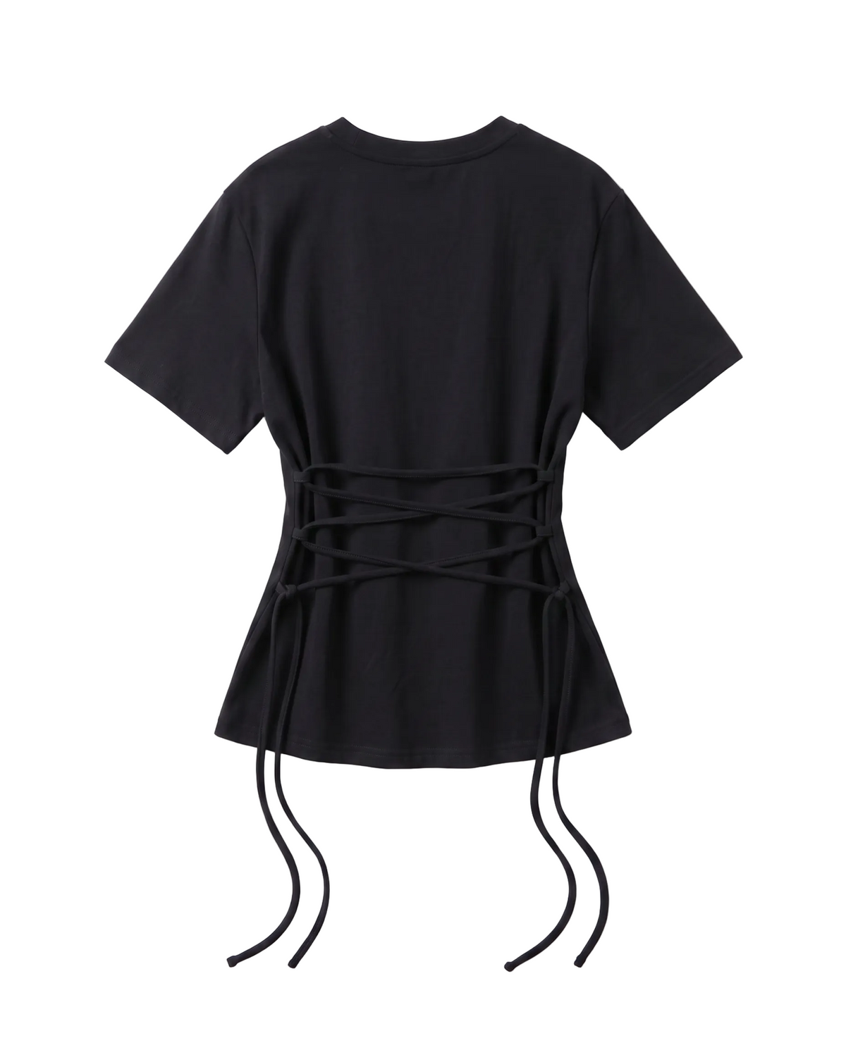 Aoyama Lace-Up Corset Tee
