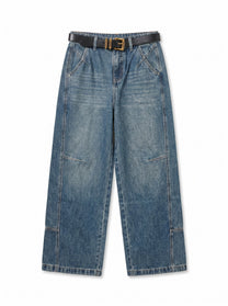 Sanlitun Buckle Jeans