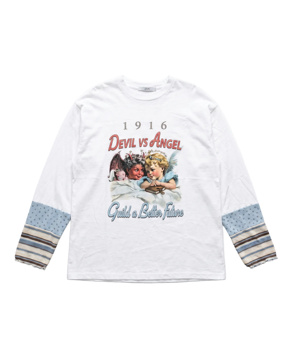 Daqing Graphic Patchwork Long-Sleeve