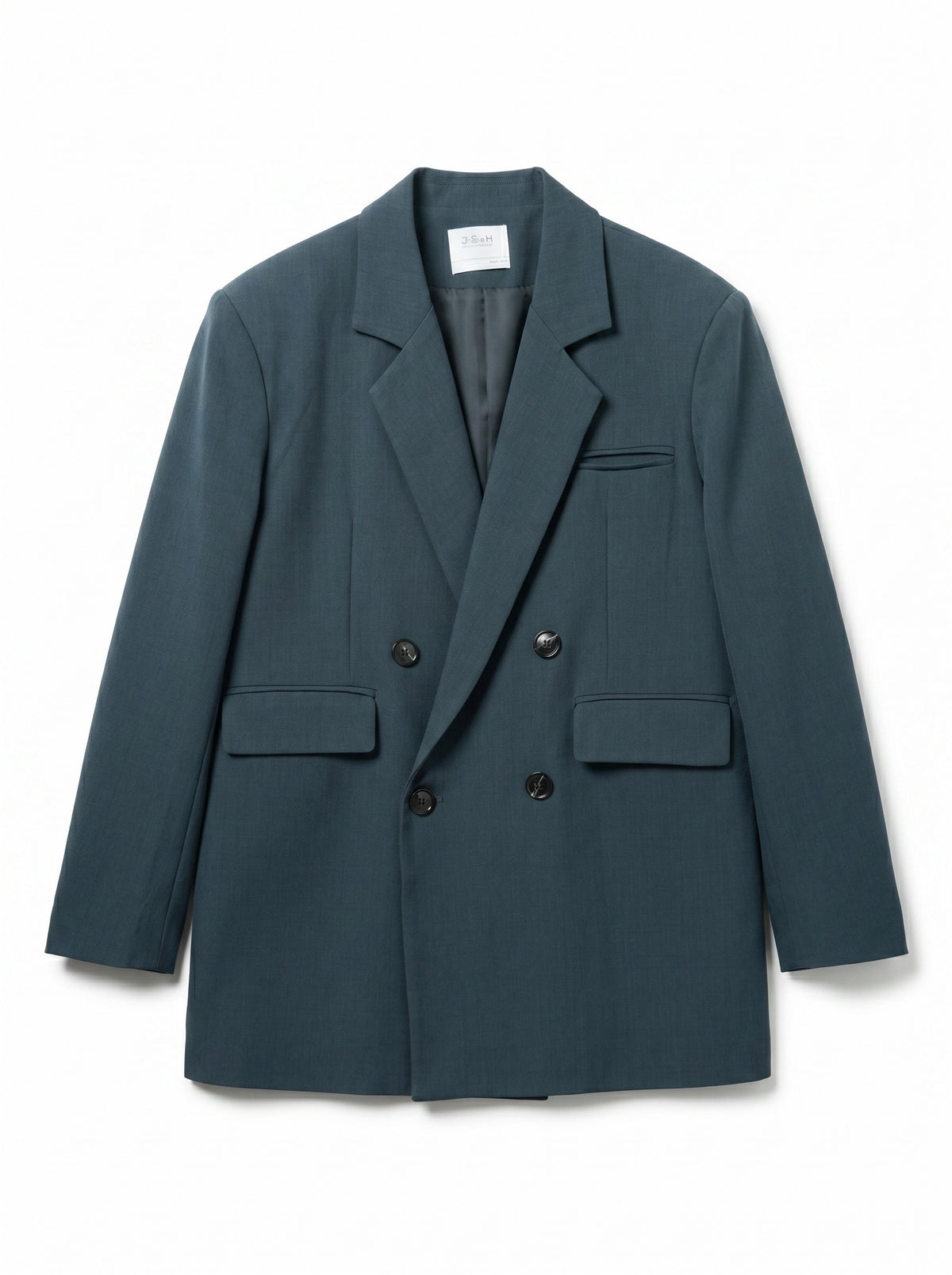 Oversized Double-Breasted Blazer