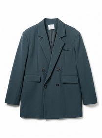 Oversized Double-Breasted Blazer