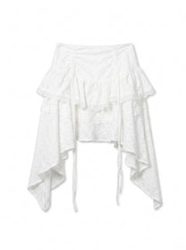 Fairycore Tiered Handkerchief Skirt