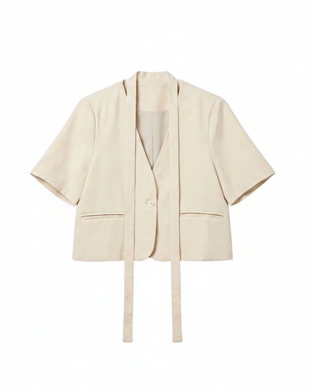 Gyeongbok Crop Blazer