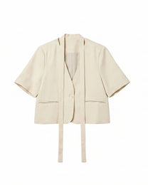 Gyeongbok Crop Blazer