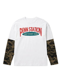 Amejami Camo Layered Tee K8318 - frente