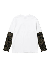 Amejami Camo Layered Tee K8318 - espalda