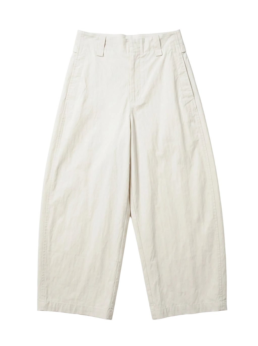 Minimalist Curved Barrel Pants