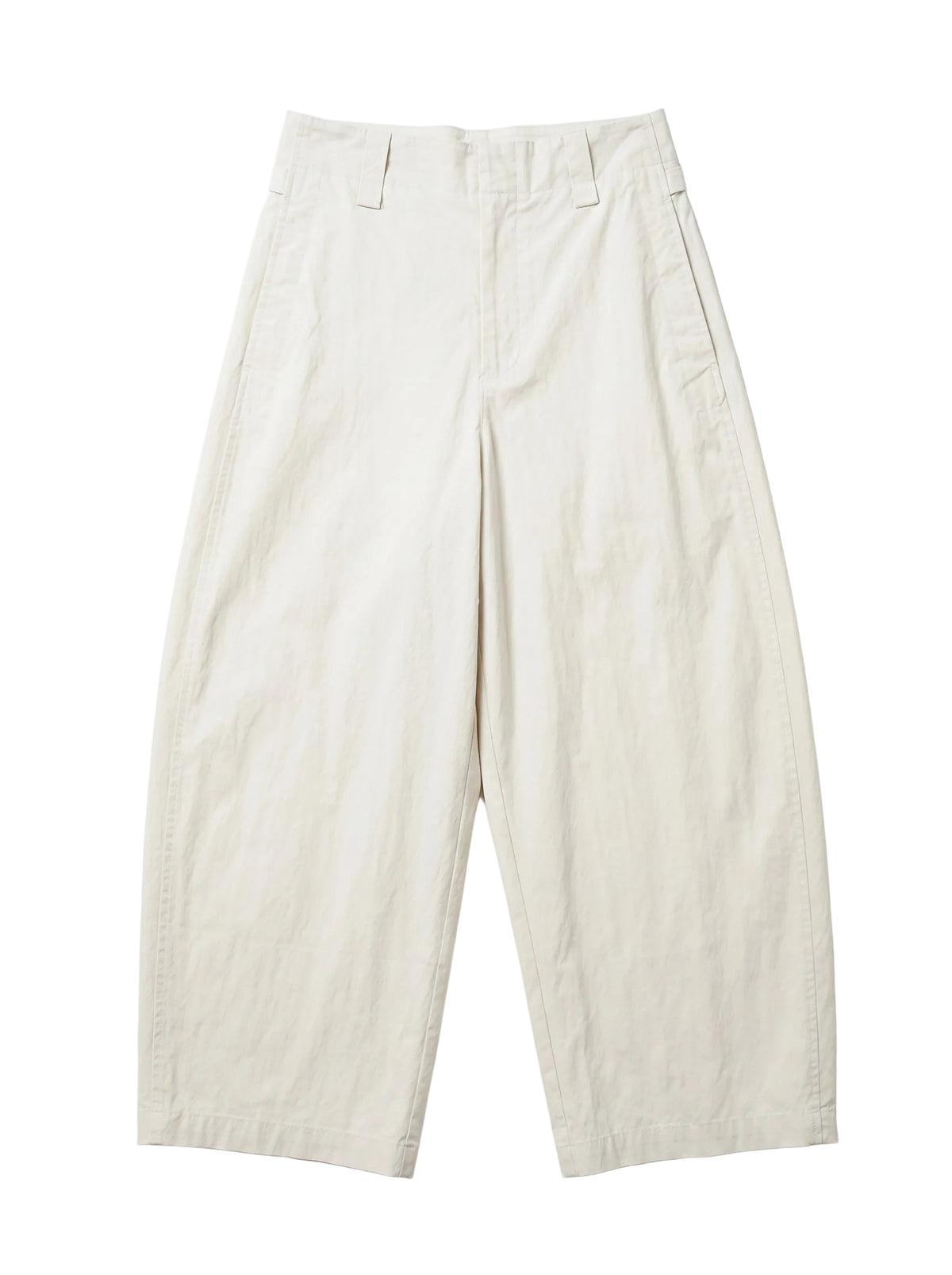 Minimalist Curved Barrel Pants