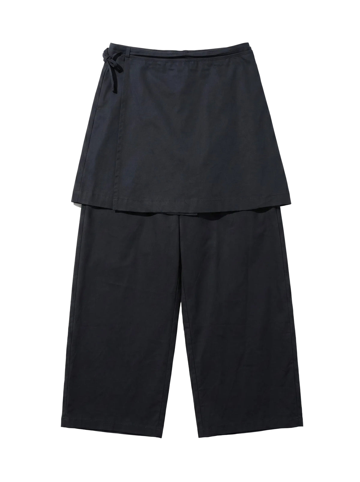 Symmetrical Overlay Wrap Pants