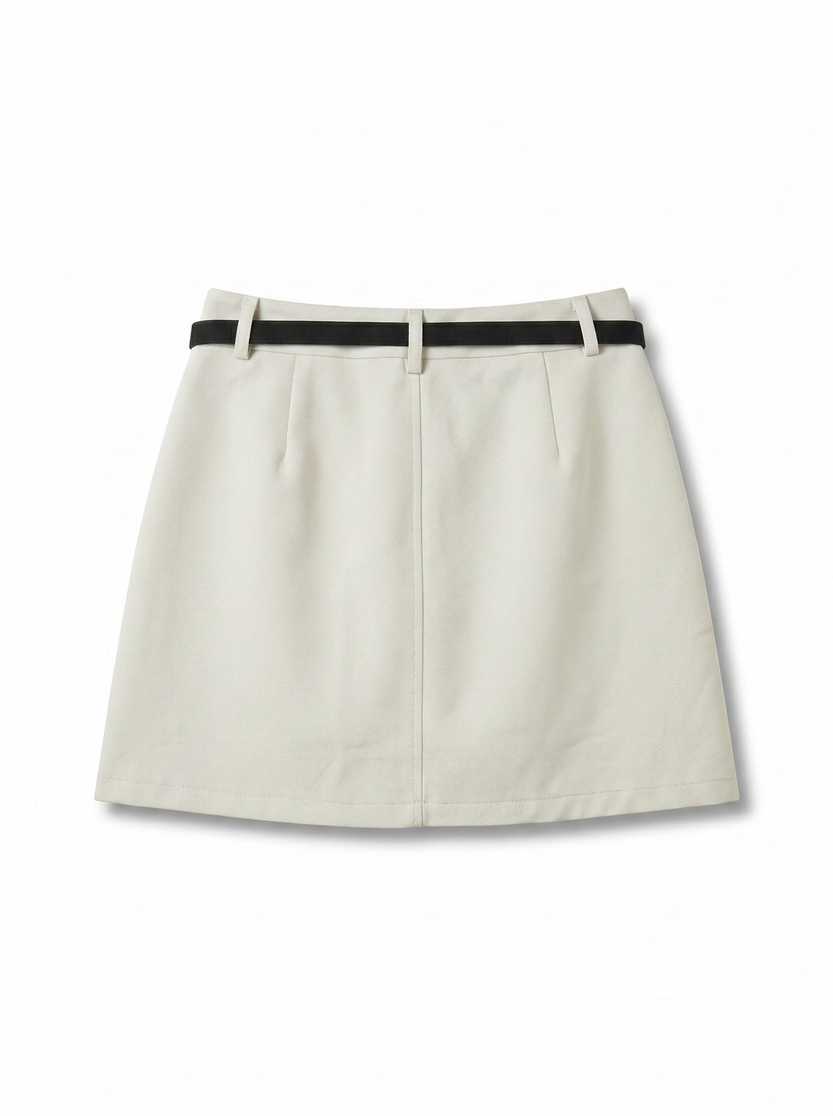 Ewha Belted A-Line Skirt
