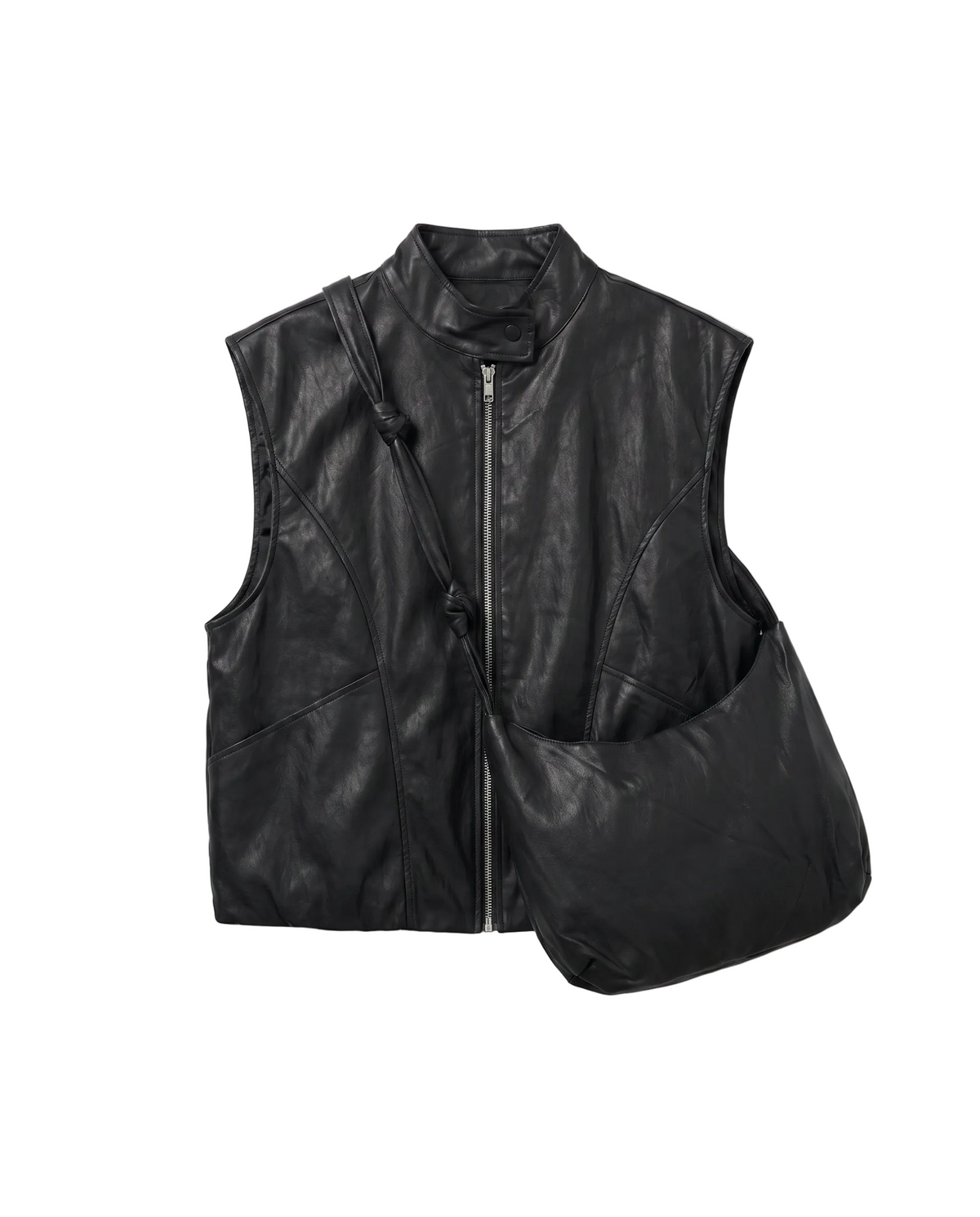 Nowon Leather Vest &amp; Pouch