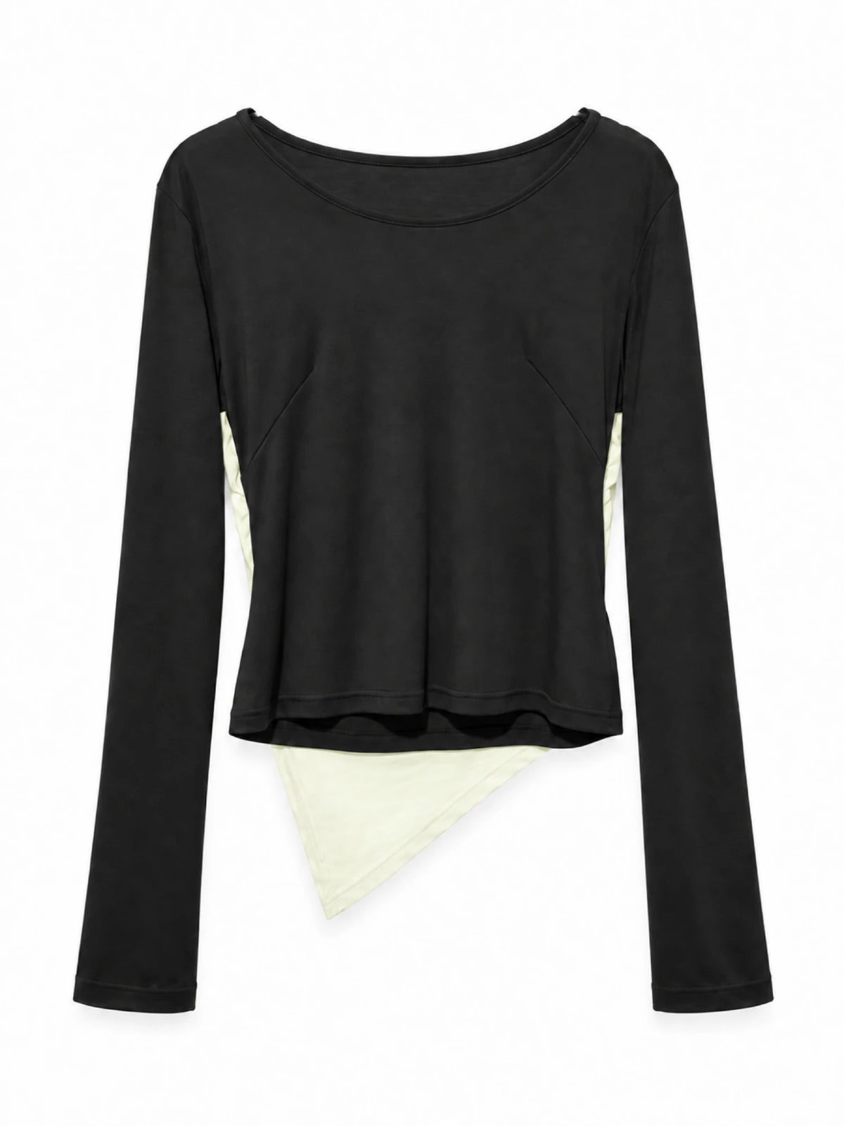 Xinyi Asymmetric Layered Long-Sleeve - Espalda