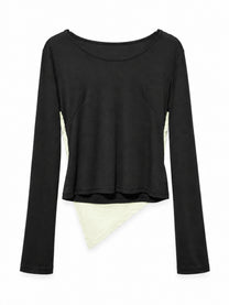 Xinyi Asymmetric Layered Long-Sleeve - Espalda